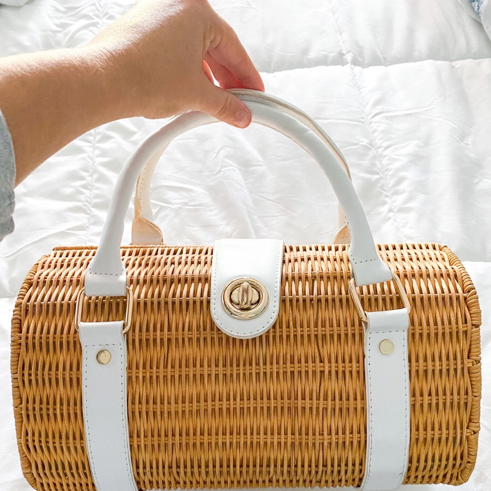 Wicker Mark & Graham purse! Used only once!